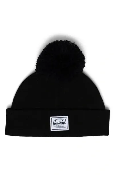 Herschel Supply Co Kids' . Baby Pom Beanie In Black