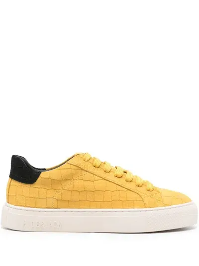 Hide & Jack Essence Flute Sneakers In Yellow