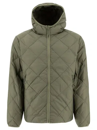 Hiking Patrol Light Down Hooded Jacket In Gray