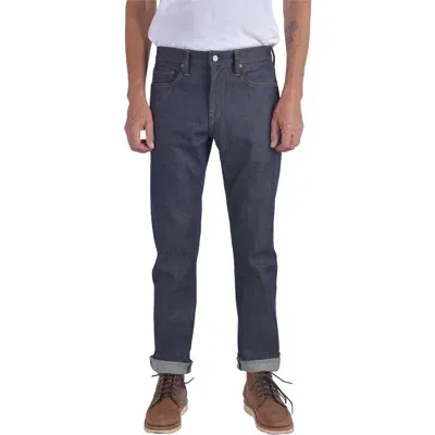 Hiroshi Kato The Hammer Straight Leg 14-ounce Stretch Selvedge Jeans In Indigo Raw