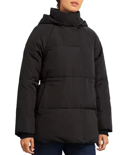 Hobbs London Cara Puffer Coat In Black