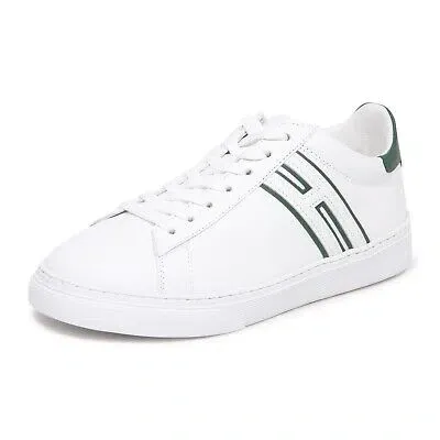 Pre-owned Hogan 9950az Sneaker Uomo  H365 Man Shoes In Bianco