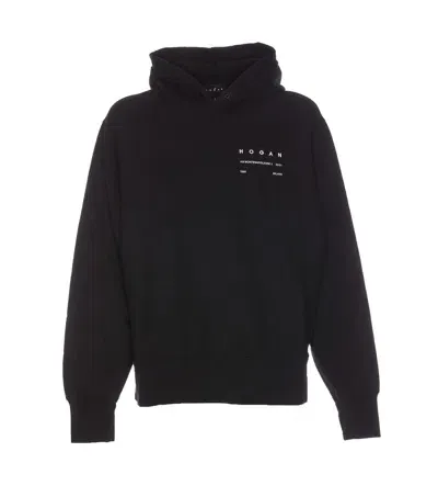 Hogan Logo Printed Long In Black