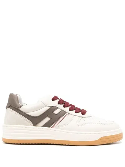 Hogan Pre H630 Leather Sneakers In Multi