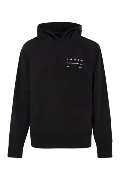 Hogan Sweaters In Black