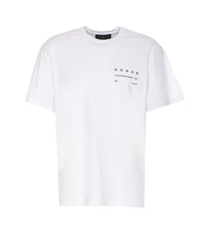 Hogan T-shirts And Polos In White