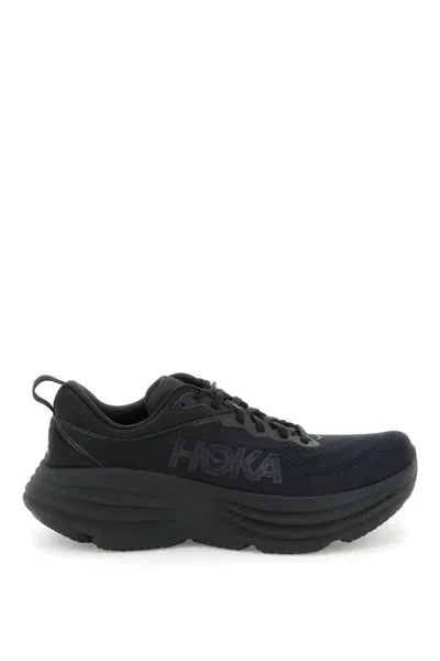 Hoka Bondi 8 Sneakers In Black