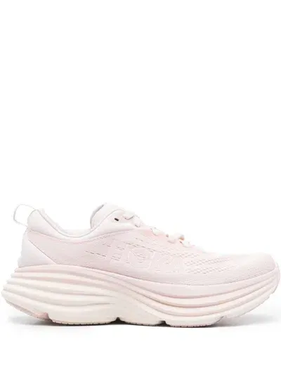 Hoka Bondi 8 Sneakers In Cosmic Pearl/cosmic Pearl