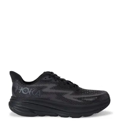 Hoka One One Clifton 9 Trainers In Black