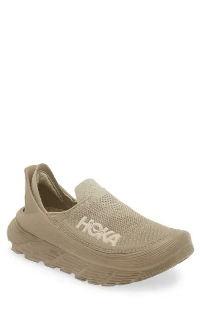 Hoka Restore Tc Slip-on In Dune/oxford Tan