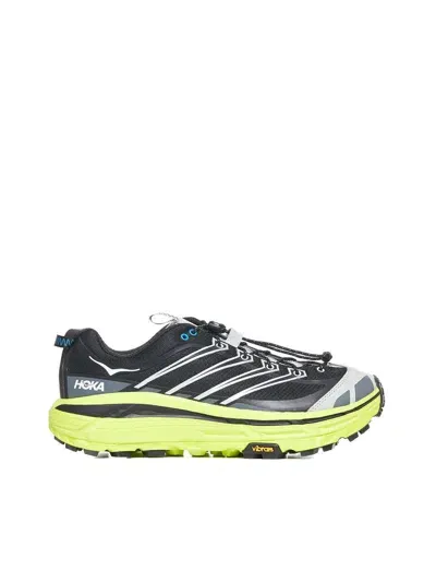 Hoka Sneakers In Black/ Citrus