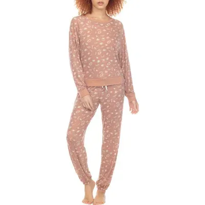 Honeydew Intimates Star Seeker Brushed Jersey Pajamas In Boardwalk Eyes