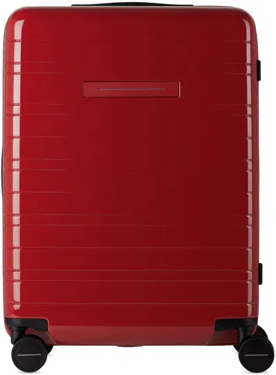 Horizn Studios レッド H6 Essential Check-in スーツケース 61l In Glossy Red