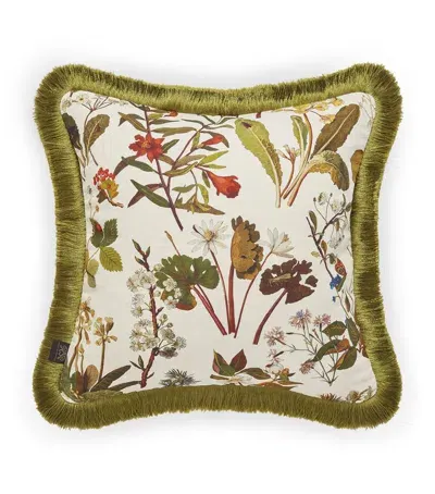 House Of Hackney Herbium Cushion In Green