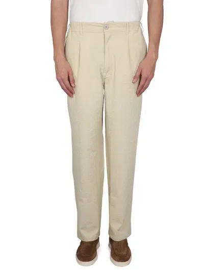 Howlin' Beige Cosmic Trousers In Powder