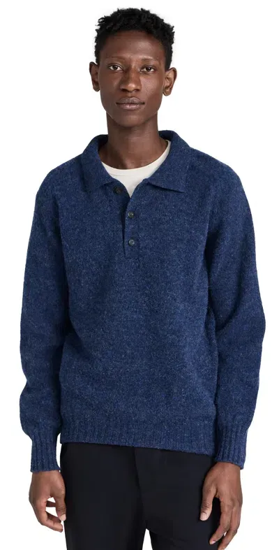 Howlin' Ghost Pressure Polo Sweater Denim