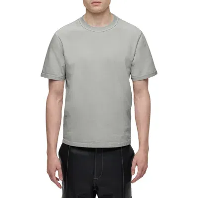 Hudson Jeans Heavyweight Cotton T-shirt In Lead