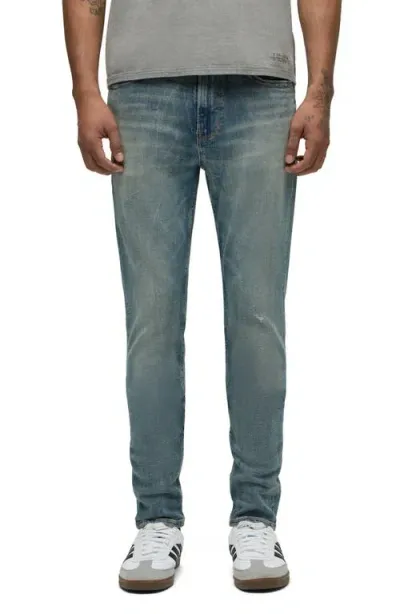 Hudson Jeans Zack Distressed Skinny Jeans In National