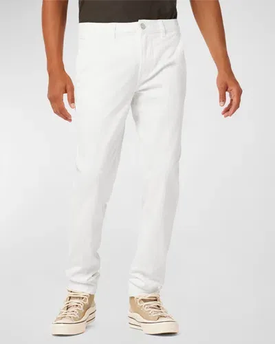 Hudson Classic Slim Straight Chino In White