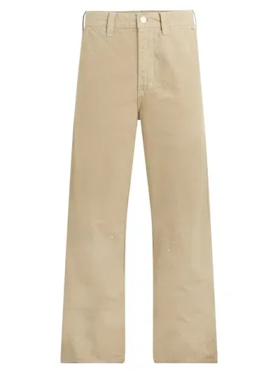 Hudson Men's Luca Wide-leg Carpenter Pants In Work Khaki