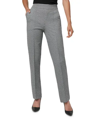 Hue Pull On Pants In Grey Geo