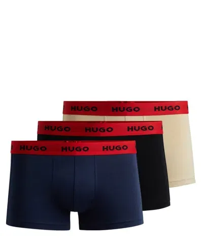 Hugo 3 Pack Boxer In Multicolor