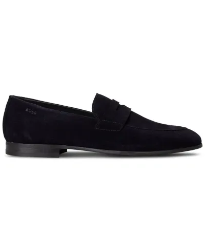 Hugo Boss Loafers Boss Men Color Blue