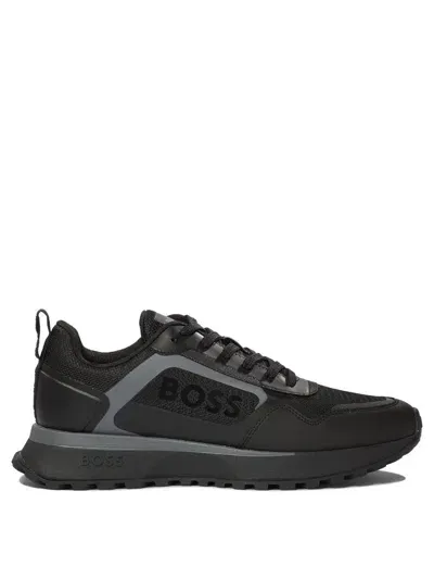 Hugo Boss "jonah" Sneakers In Black