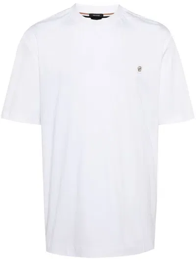 Hugo Boss Taut Cotton T-shirt In White