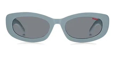 Hugo Boss Rectangle In Blue