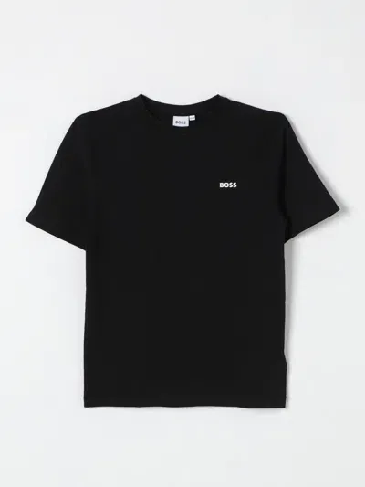 Hugo Boss T-shirt Boss Kids Color Black In Schwarz