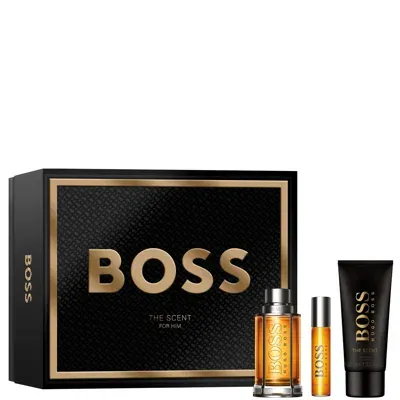 Hugo Boss The Scent Eau De Toilette 100ml Gift Set (worth £115) In White