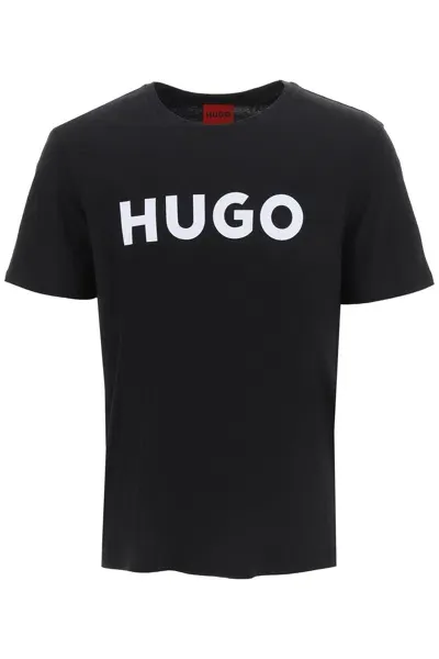 Hugo Dulivio Logo T Shirt In Multi