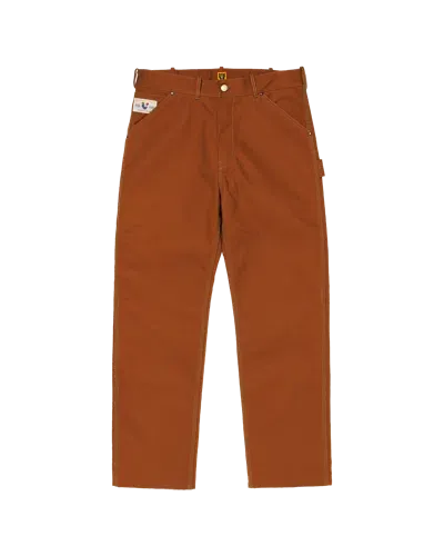 Human Made Kids' Duck Work Pants In Brown