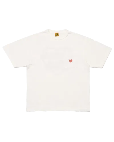 Human Made Kids' Pocket T-shirt In White