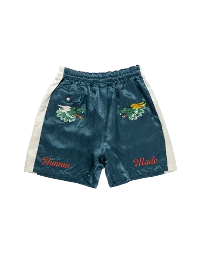 Human Made Kids' Yokosuka Short In Green