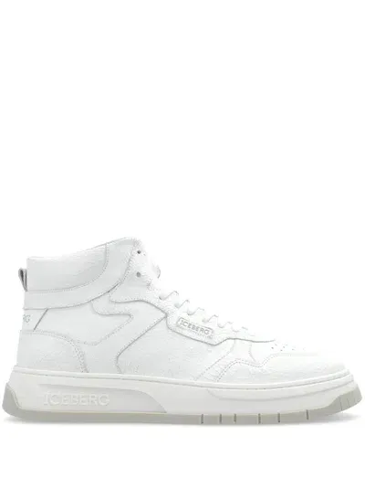 Iceberg Clock Sneakers In Weiss