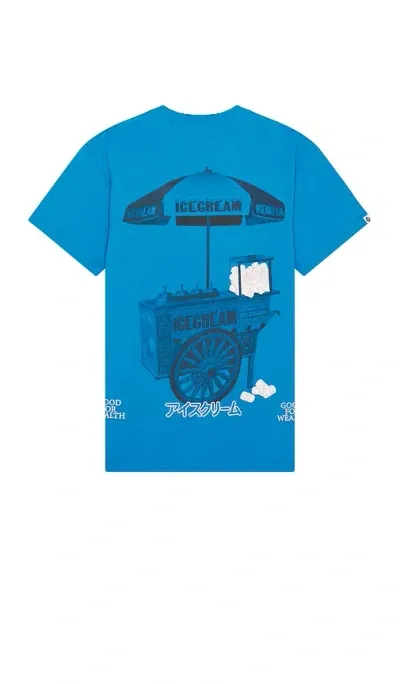 Icecream Cart Tee In 法国蓝