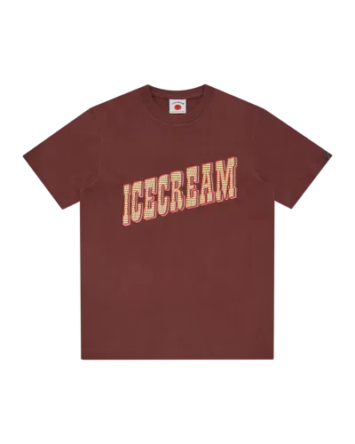 Icecream Europe Kids' Casino T-shirt In Brown