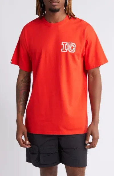 Icecream Skateboards Graphic T-shirt In Fiery Red