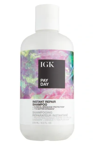 Igk Pay Day Instant Repair Shampoo In White