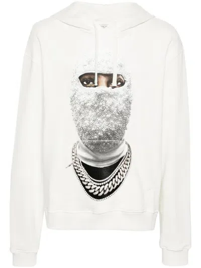 Ih Nom Uh Nit Mask Future Hoodie In White