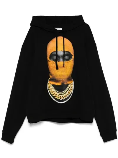 Ih Nom Uh Nit Mask20-print Hoodie In Black