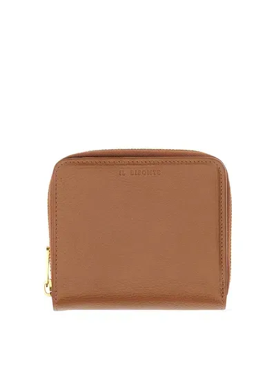 Il Bisonte Leather Wallet In Brown