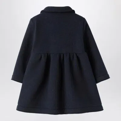 Il Gufo Kids' Blue Couture Fleece Coat