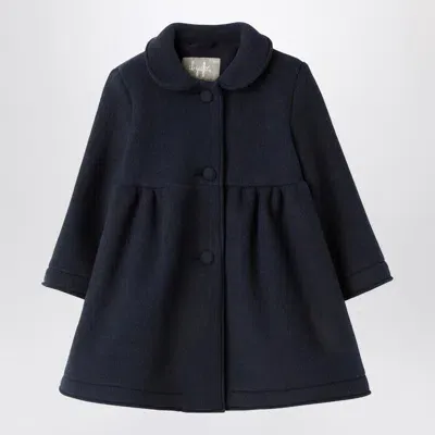 Il Gufo Kids' Blue Couture Fleece Coat