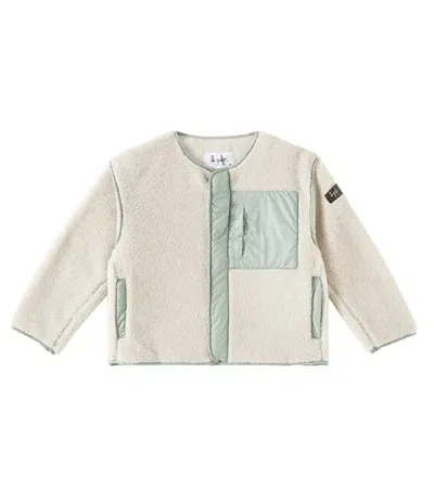 Il Gufo Kids' Fleece Jacket In Beige