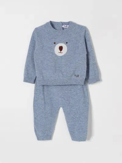 Il Gufo Jumpsuit  Kids Color Gnawed Blue In Hellblau