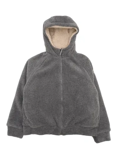 Il Gufo Kids' Sweet Jacket In Gray