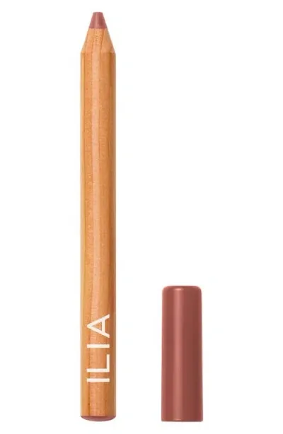 Ilia Lip Sketch Hydrating Lipstick + Lip Liner Crayon Banquette 0.08 oz / 2.3 G